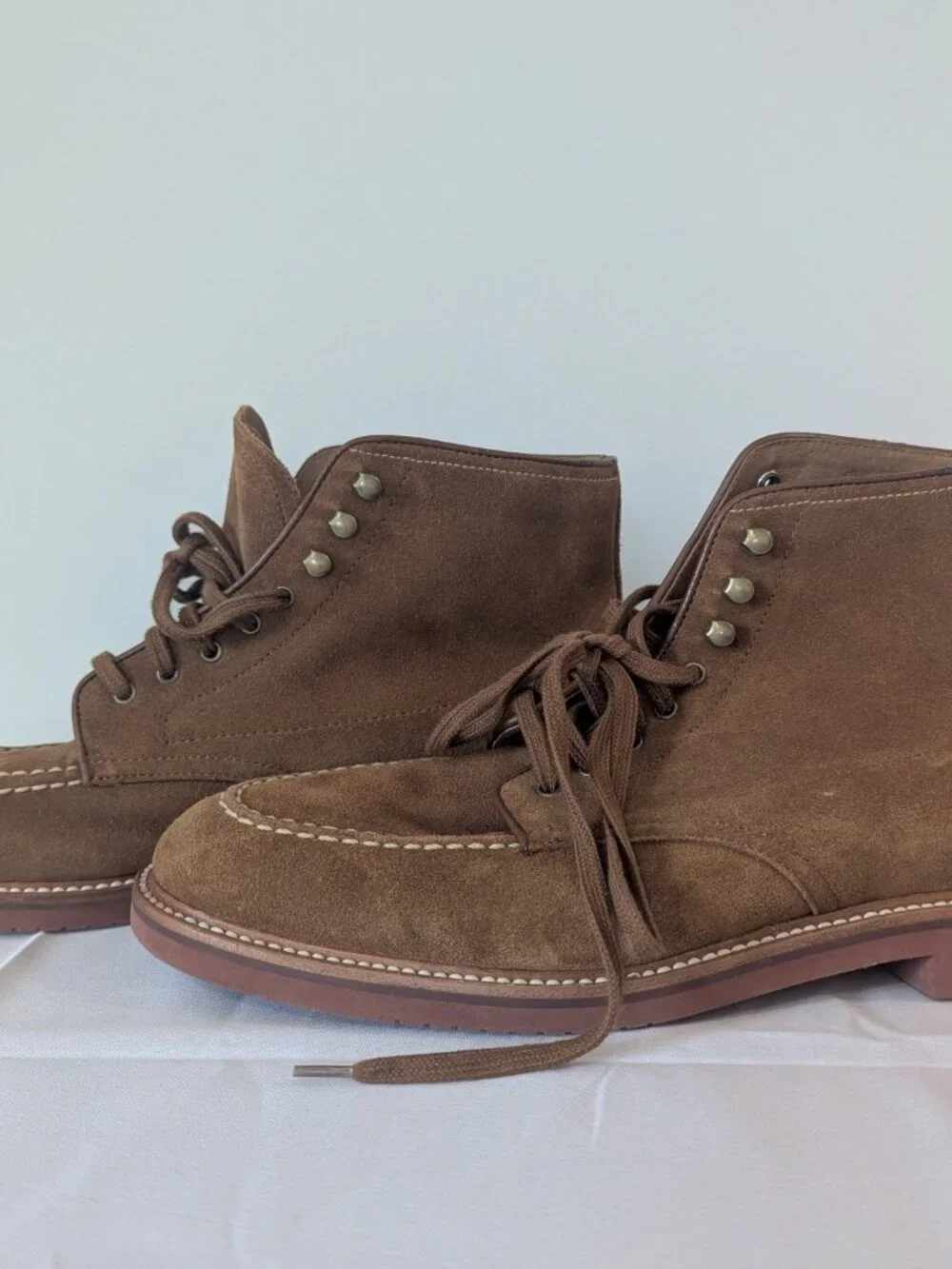 J. Crew Kenton Pacer Camel Suede Leather Boot